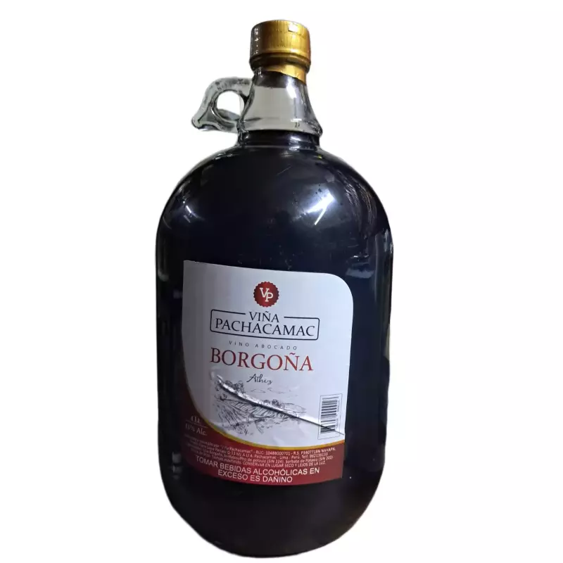Vino Pachacamac Borgoña 4L