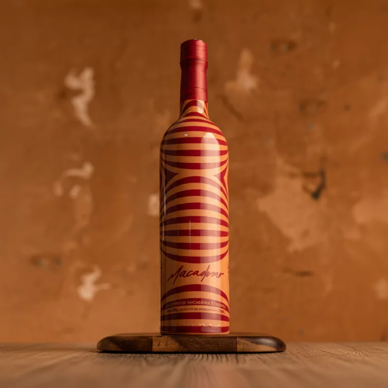 Licor fino de Macadâmia e caramelo
