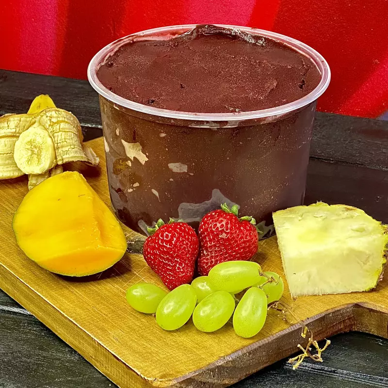 açaí 1Litro+5 acompanhamentos grátis
