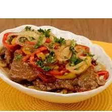 Bife panela de pressão