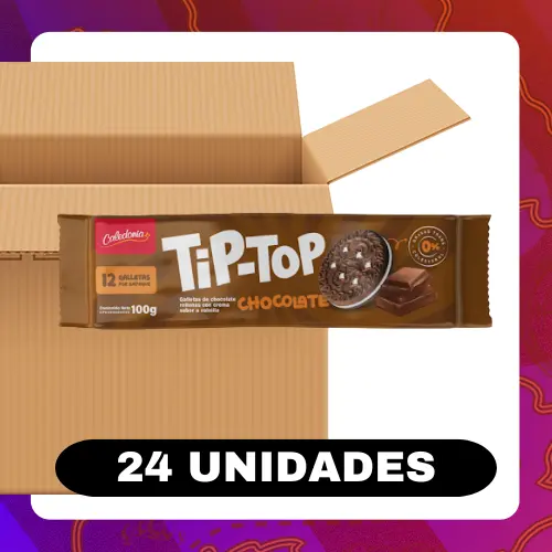 Bulto Tip Top Galleta Chocolate 96g