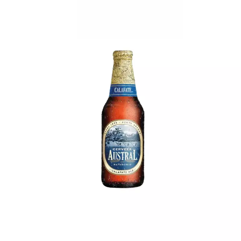 Cerveza Austral Calafate bot. 5° 330