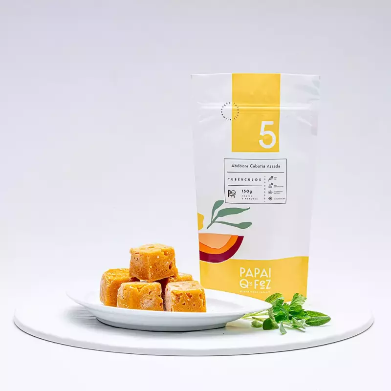 Abóbora cabotia assada