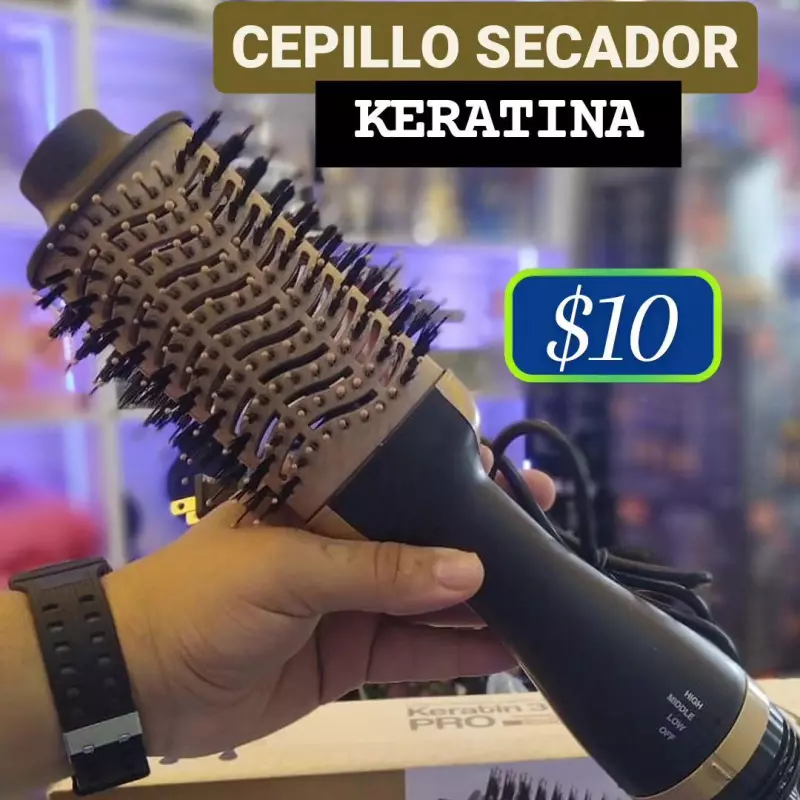 Cepillo Secador Keratina