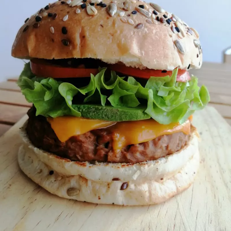 Cheese Veggie Burger