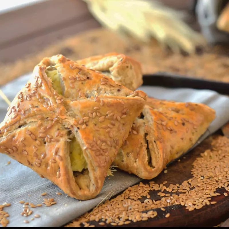 Mini Trouxinha multigrãos alho poró