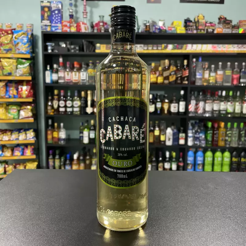 Cachaça Cabaré Ouro 700ml