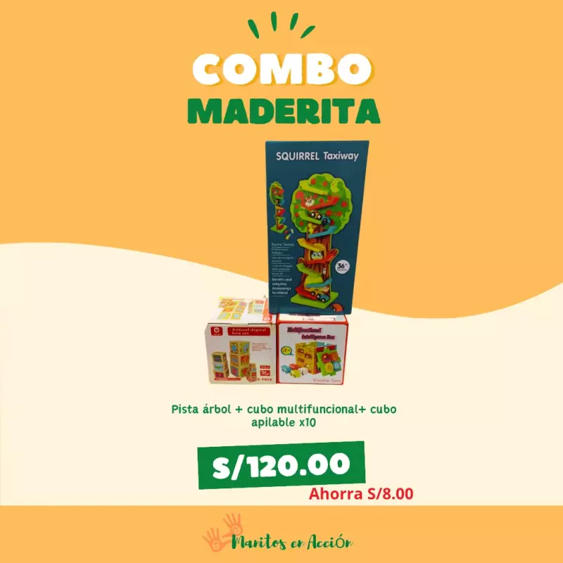 Combo Maderita