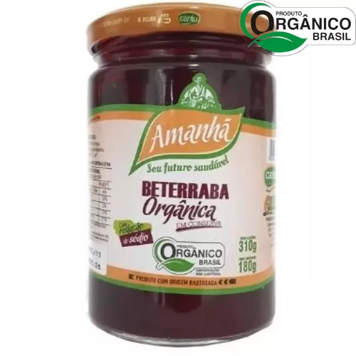 Beterraba Orgânica em Conserva 310g