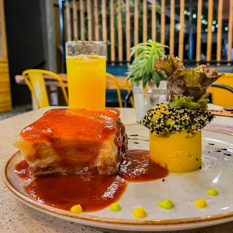 Costilla de Cerdo en BBQ de Guayaba