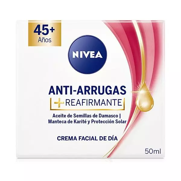 Nivea Antiarrugas Facial 45+ x 50 m