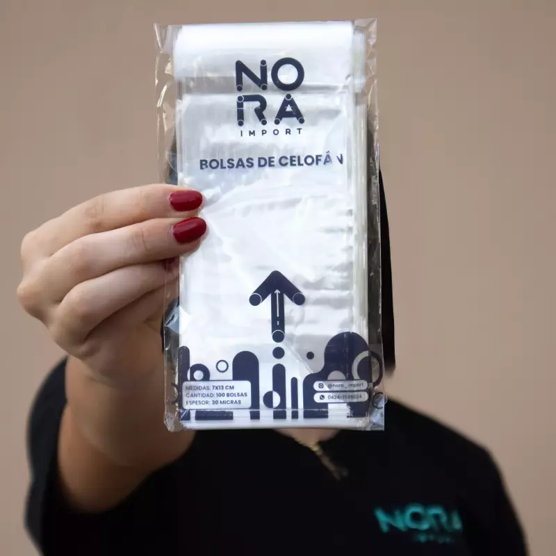 Bolsas celofan con adhesivo 7x13