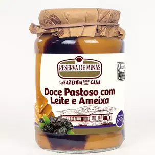 Doce Pastoso com Leite e Ameixa 650g