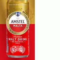 AMSTEL MALTA CAN