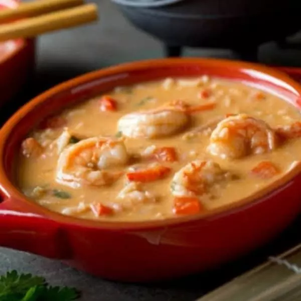 Strogonoff de Camarão