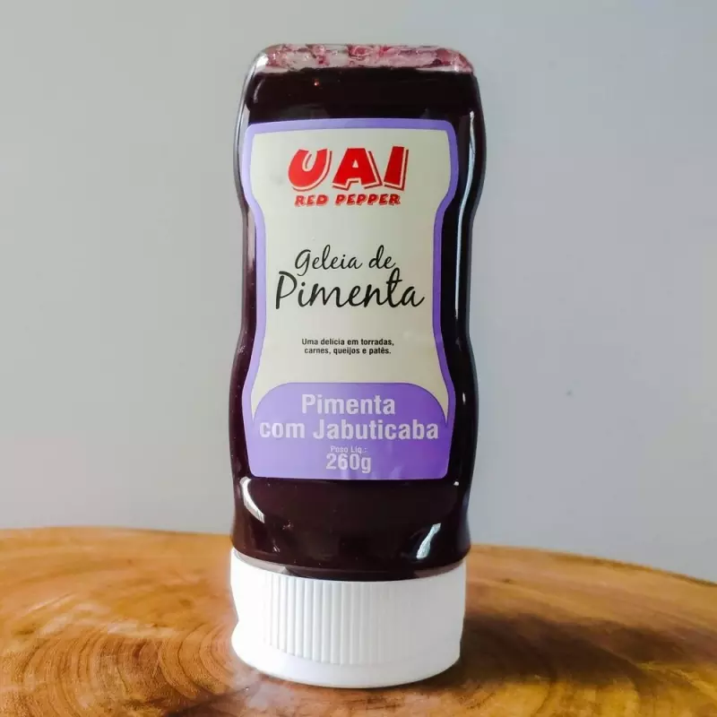 GELÉIA DE PIMENTA J ABUTICABA (UAI)