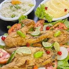 Peixe em posta refeição