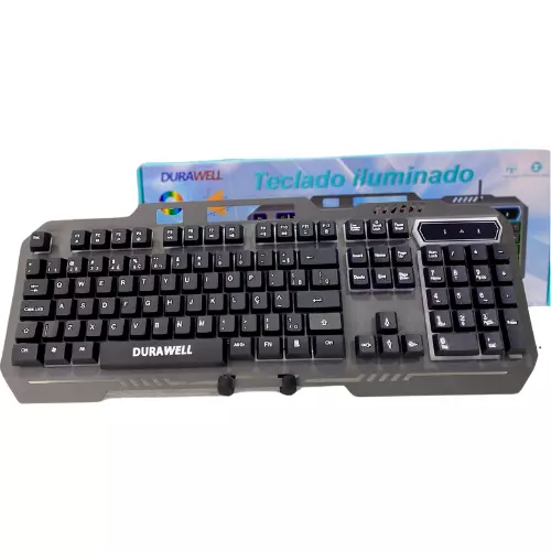 TECLADO USB RGB DURAWELL DW-888