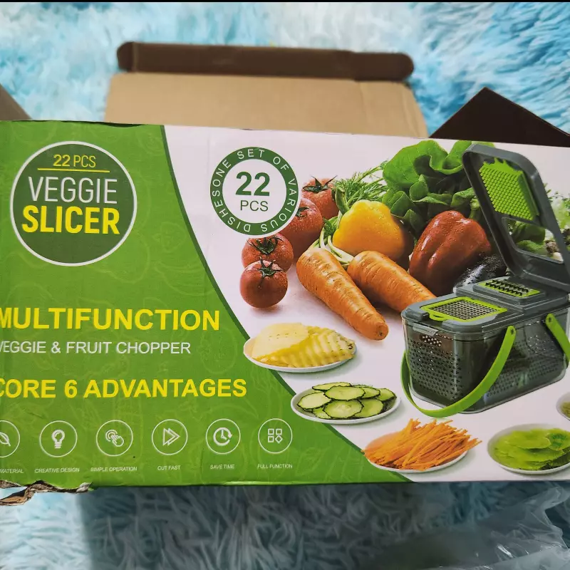 🌟RALLADOR CORTADOR 22PCS