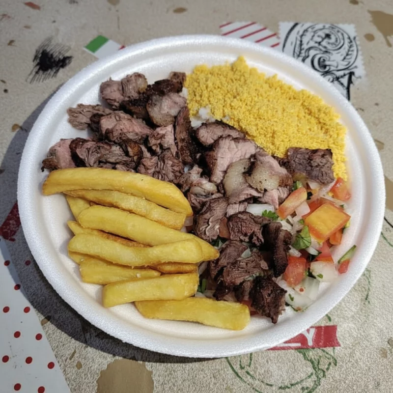 Churrasco de Fraldinha