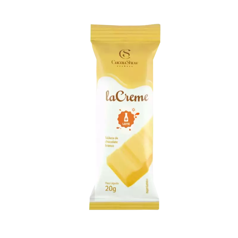 Tablete laCreme Branco 20g