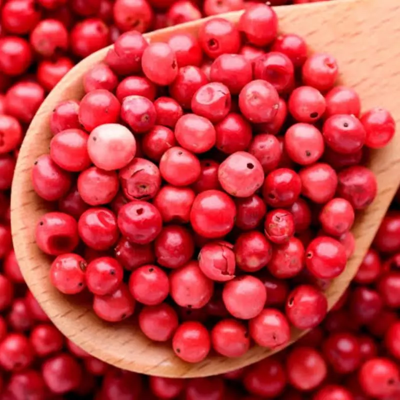 Pimenta rosa em grão