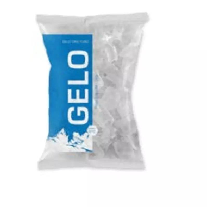 Gelo em cubos filtrado 3kg