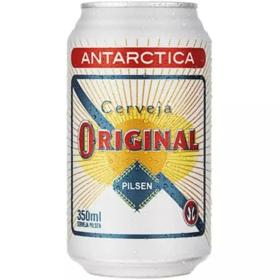 Cerveja Antarctica Original Lata 350