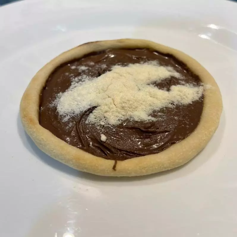 Creme de avelã com ninho