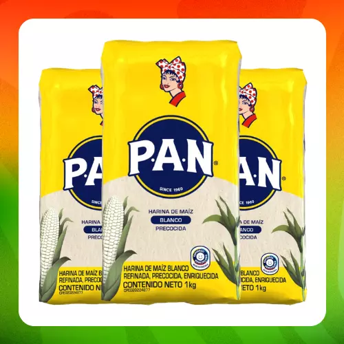 Bulto Pan Harina Maíz 1kg
