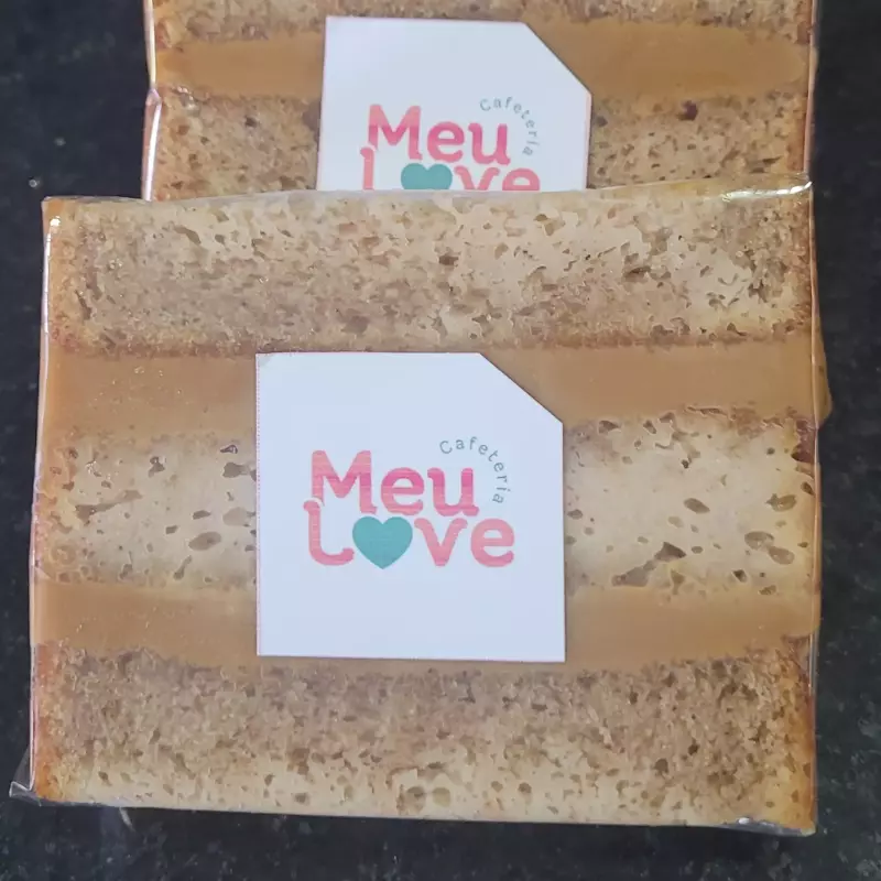 Slice Cake Churros Bolo em Fatia