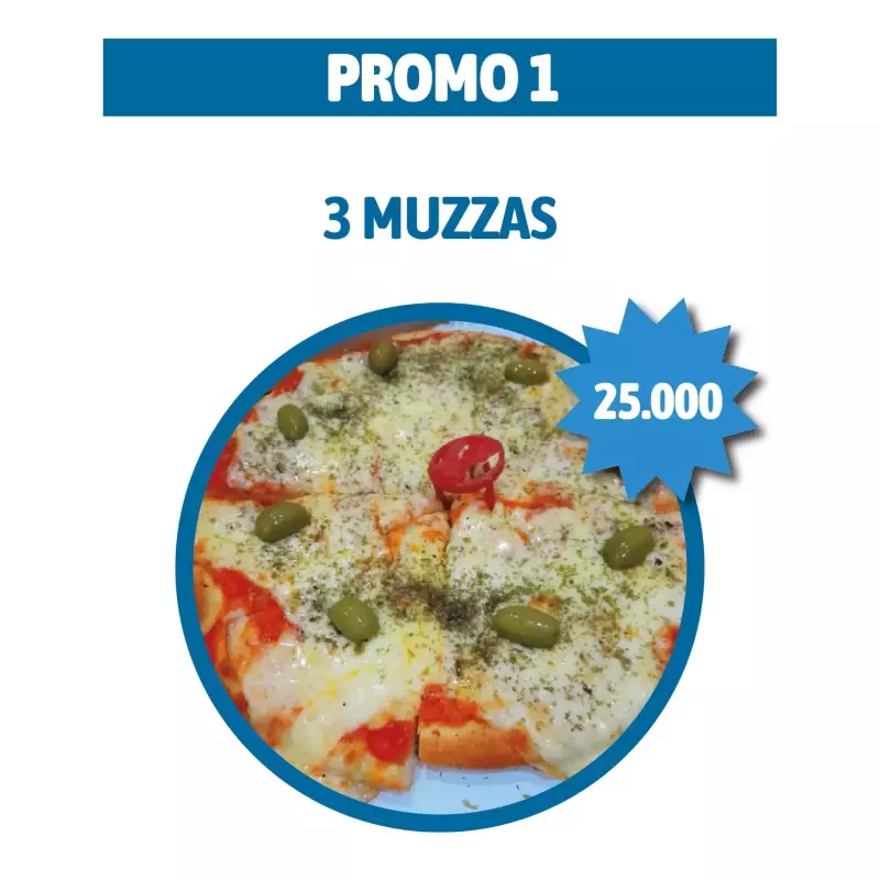 PROMO1 (3 muzzas)