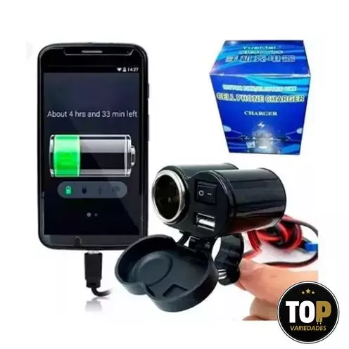 Carregador Celular Para Moto