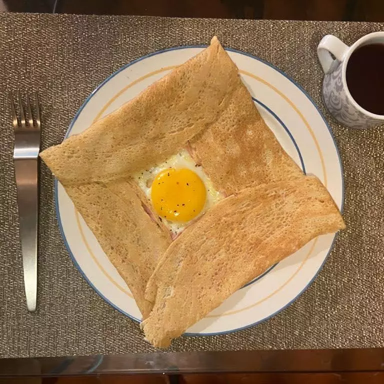 Galette Bretona de Champiñones