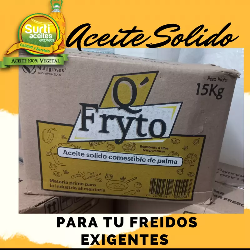 Aceite Solido 15 kilos