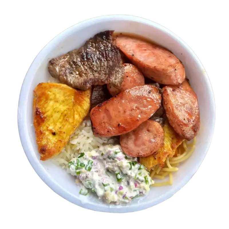 Misto, Carne e calabresa