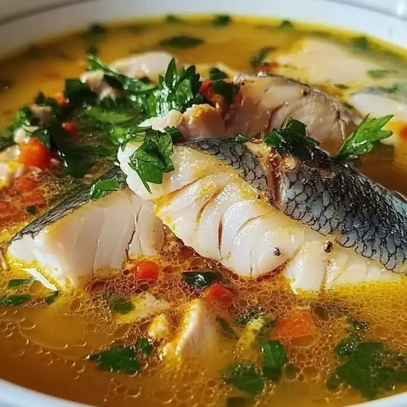 Caldo de pescado