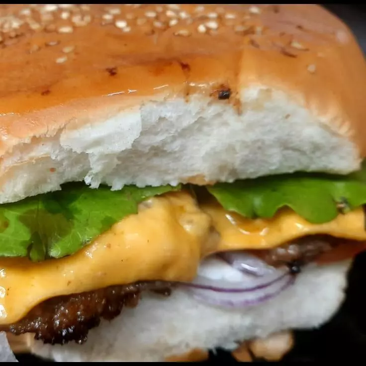 HAMBURGUER TEXANO (misto 3 carnes)