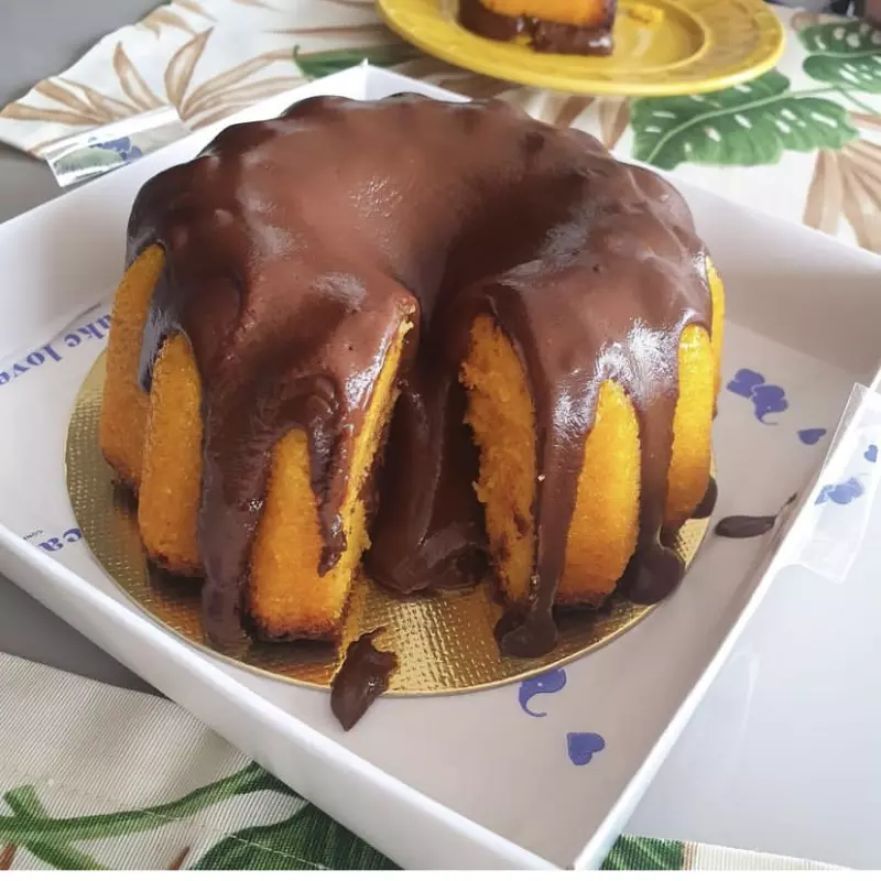 Bolo de cenoura