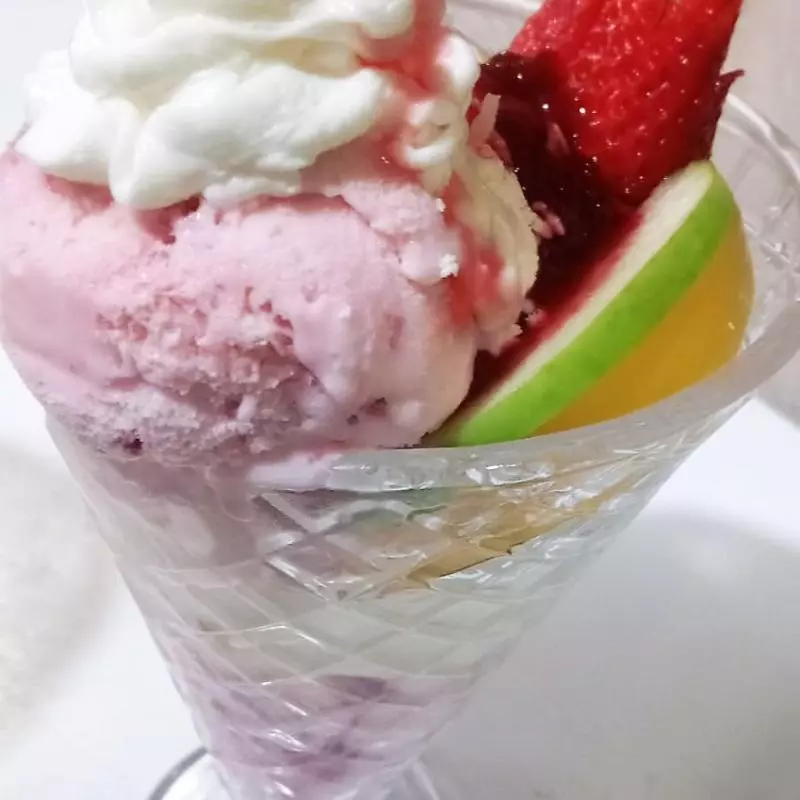 Helado sencillo