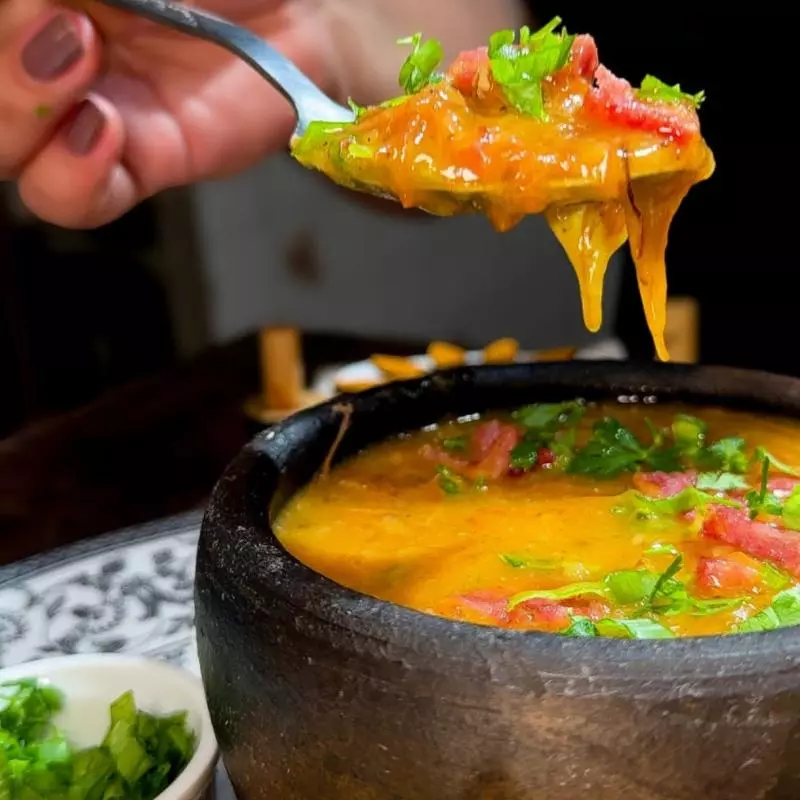 Caldo de mandioca