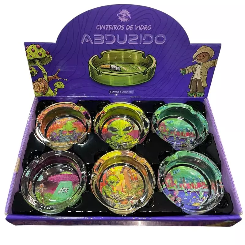 Cinzeiro de Vidro Abduzido