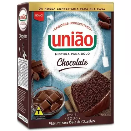 Mistura União Bolo chocolate 400g