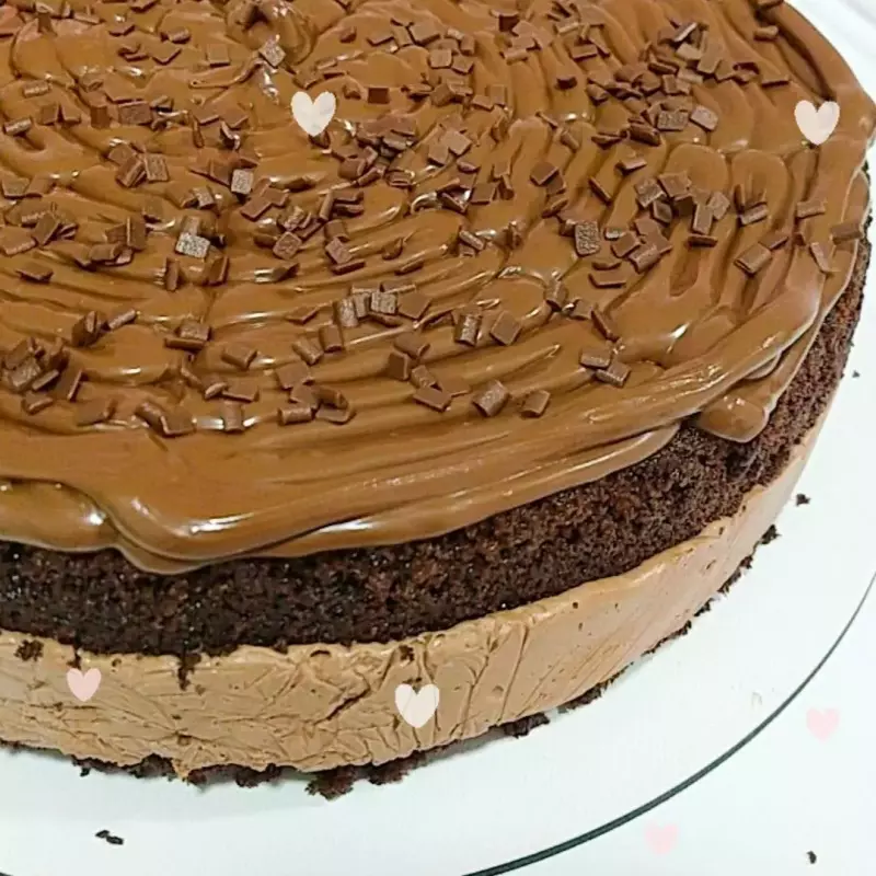 Torta Chocolate com Nutella (25cm)