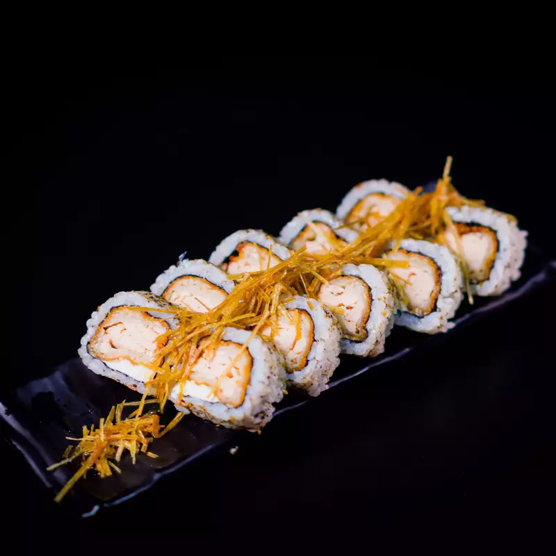 Uramaki Kani empanado