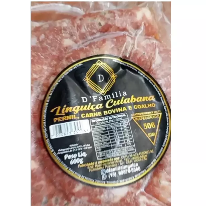 Linguiça Cuiabana 600g