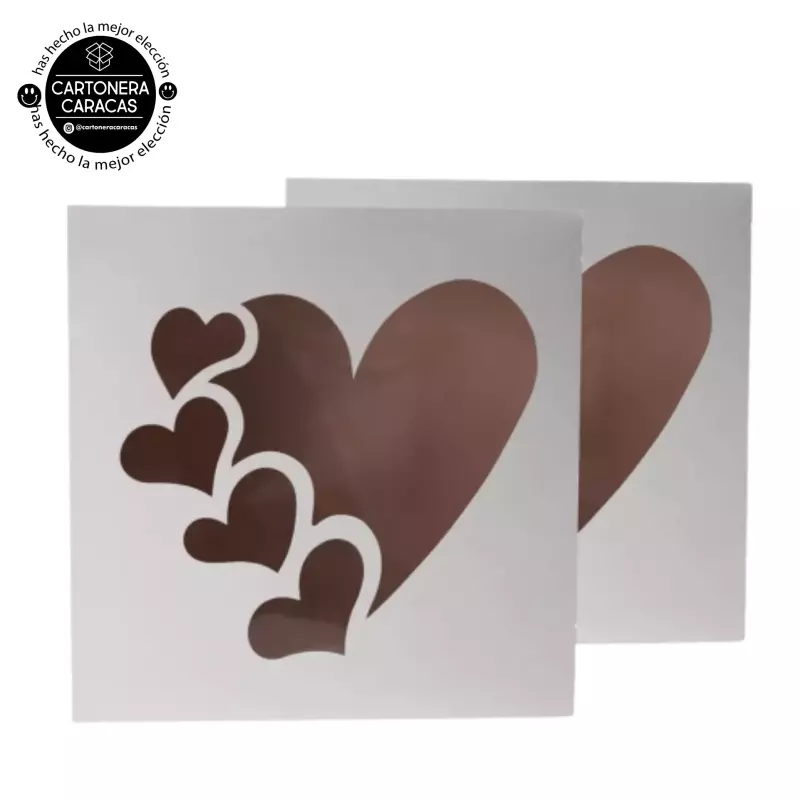 ACETATO CORAZON  WHITE (L)