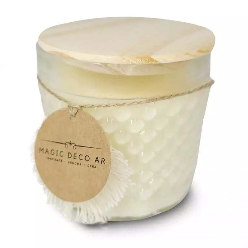 VELA SOJA LABRADA C/TAPA