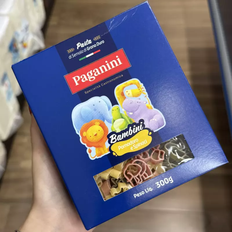 Macarrão Paganini animais