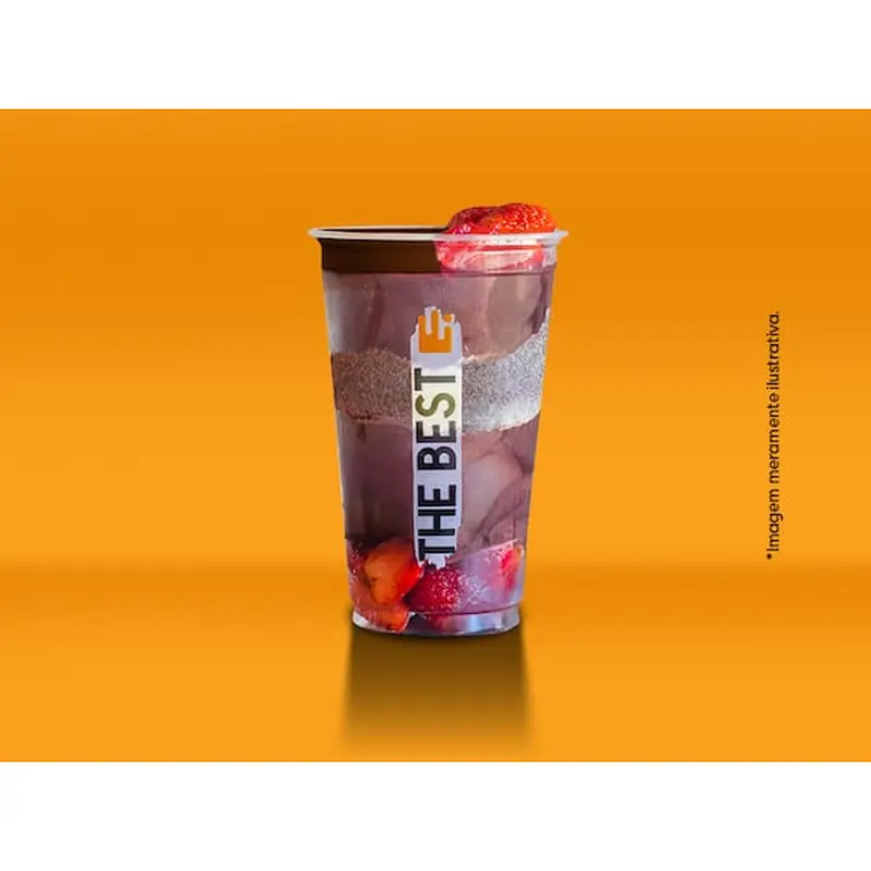 Copo 473ml (Açaí Leitinho C/ Avelã + Morango + Creme de Avelã + Ovomaltine)